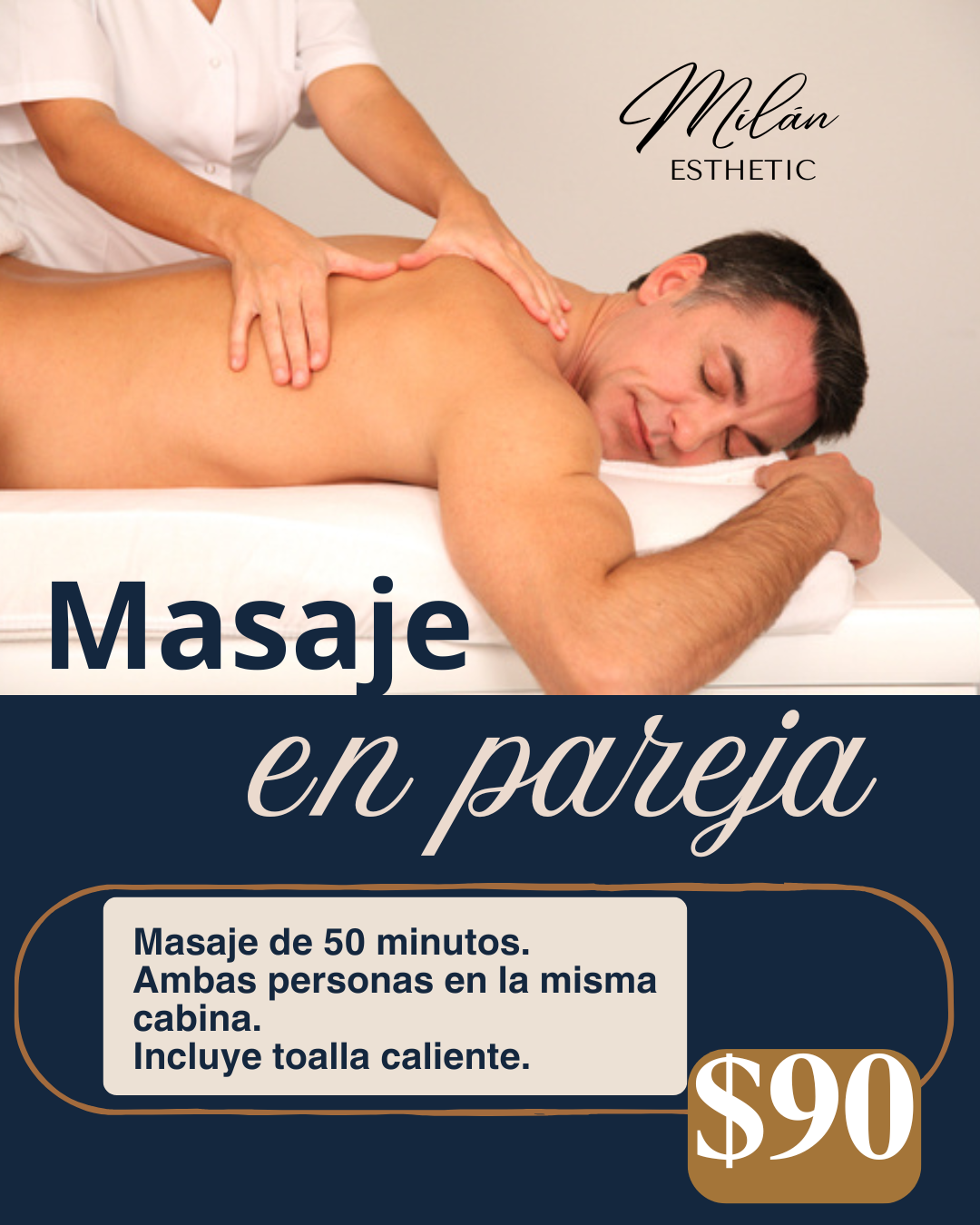 Masaje en pareja