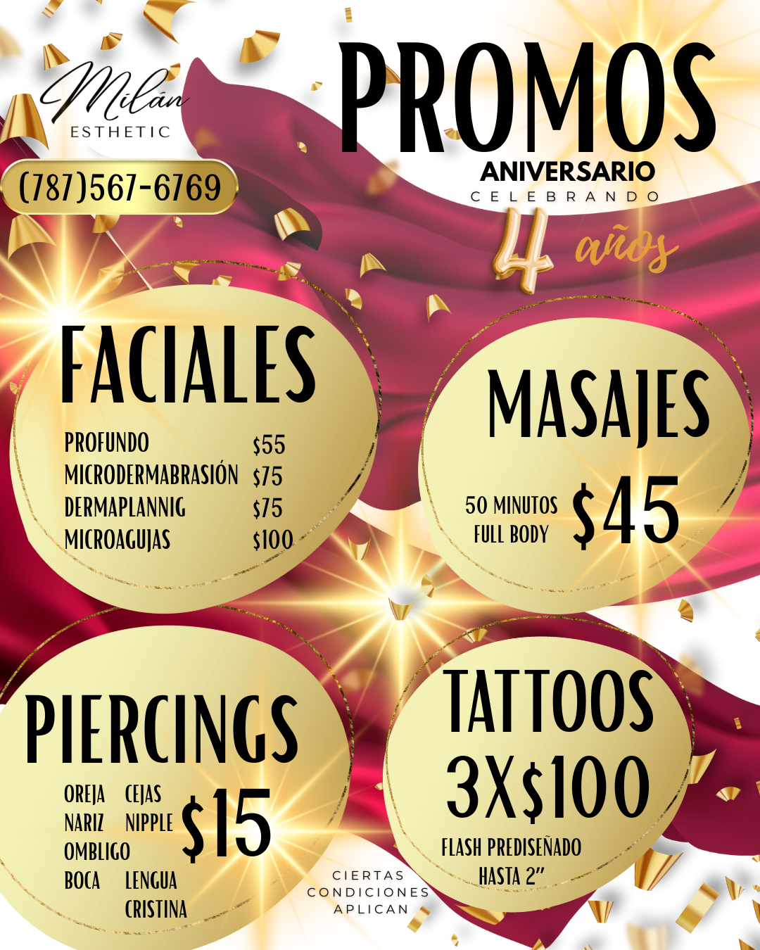 PROMOS 4niversario