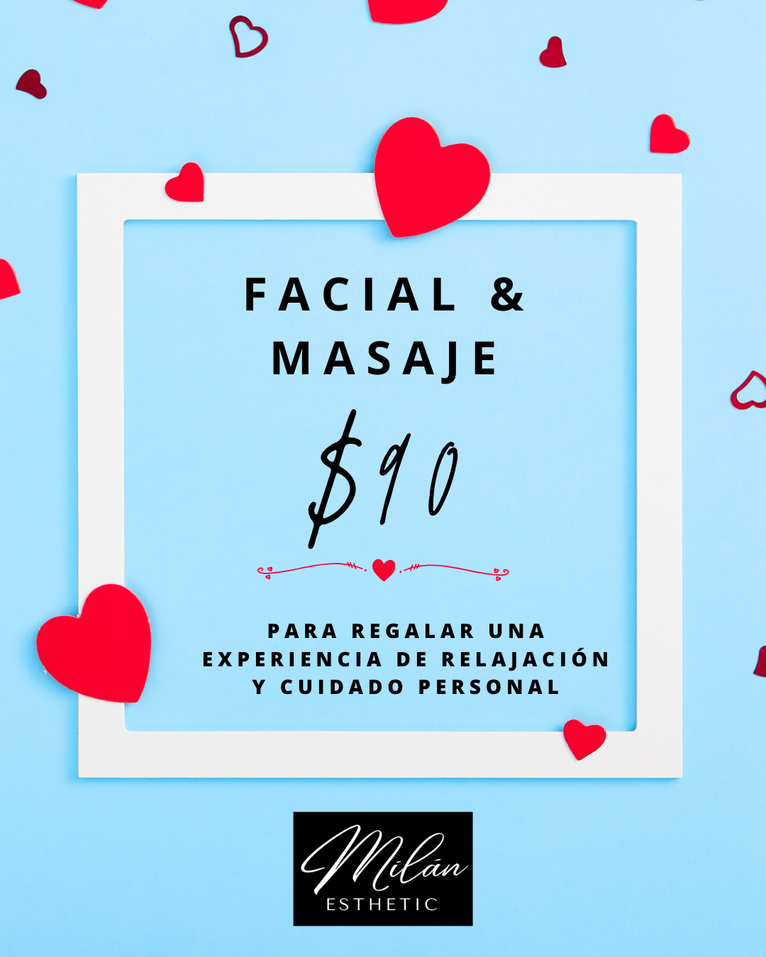 Masaje y facial
