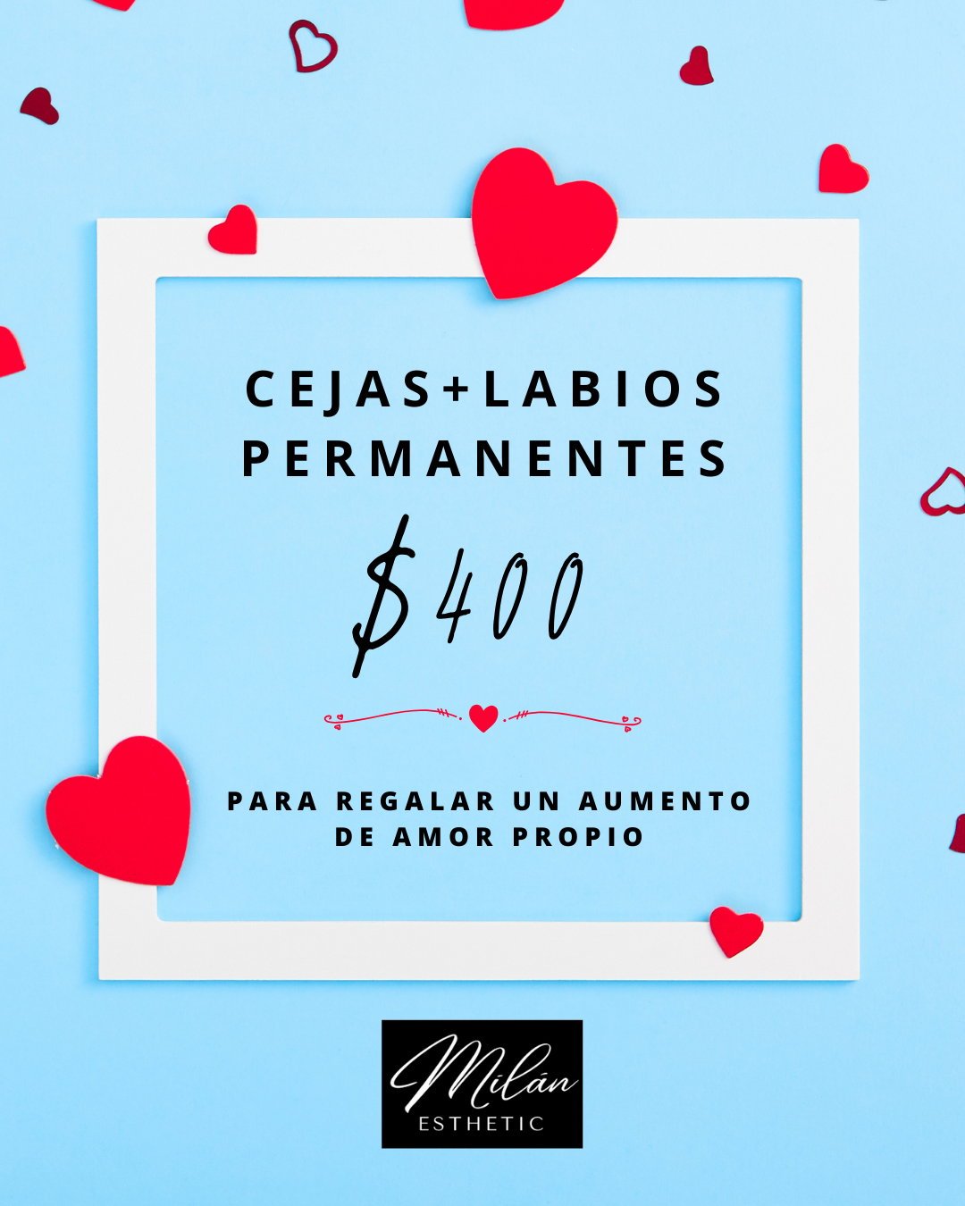 Cejas y labios combo