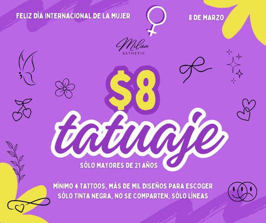 Dia de la Mujer -  Tattoos