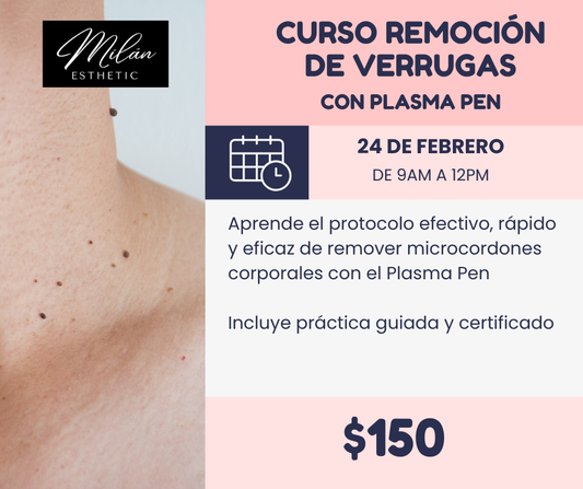 Curso de Remoción de Verrugas