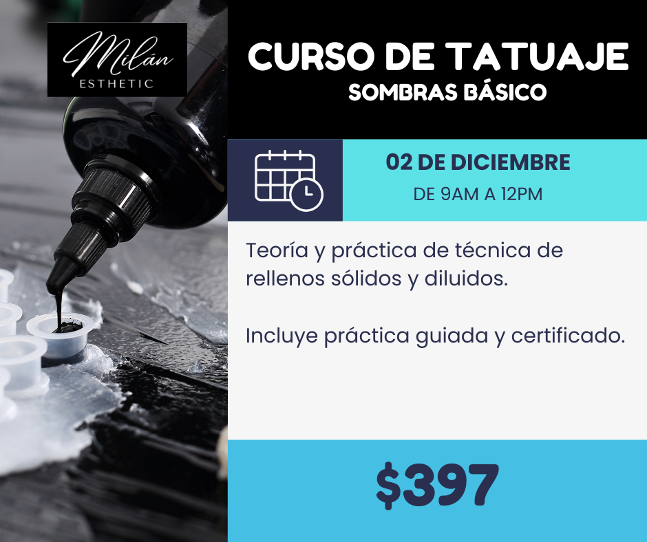 Curso de Tatuaje Sombras básico