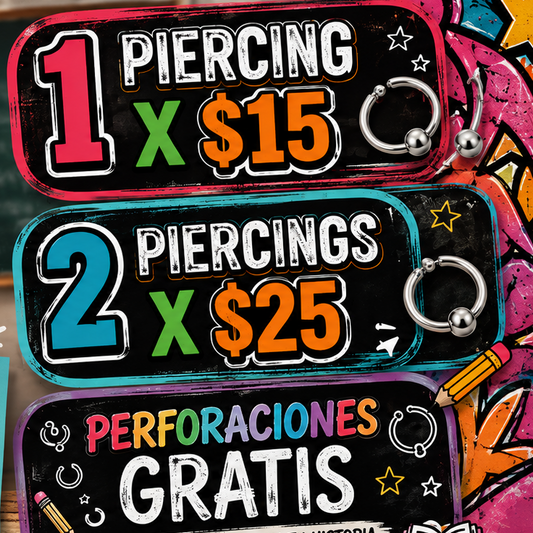 Piercings Back2School