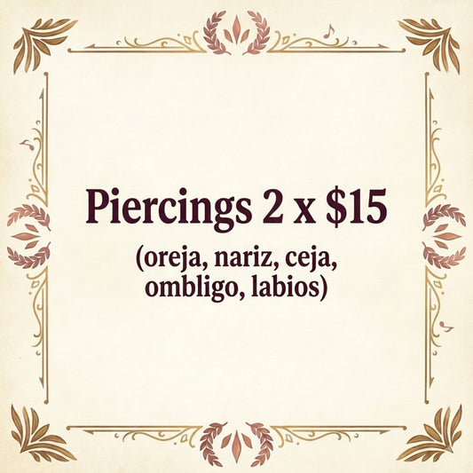 Piercings aniversario
