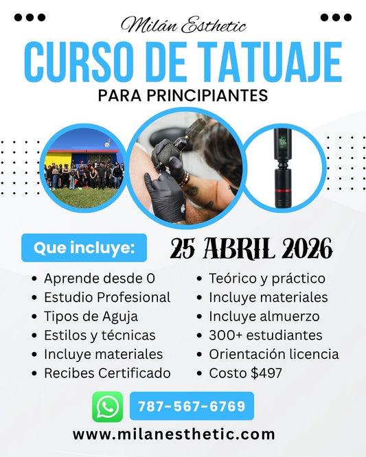 Curso Tatuaje para Principiantes