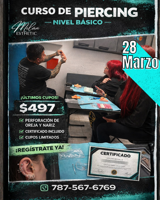 Curso Piercing Nivel Básico