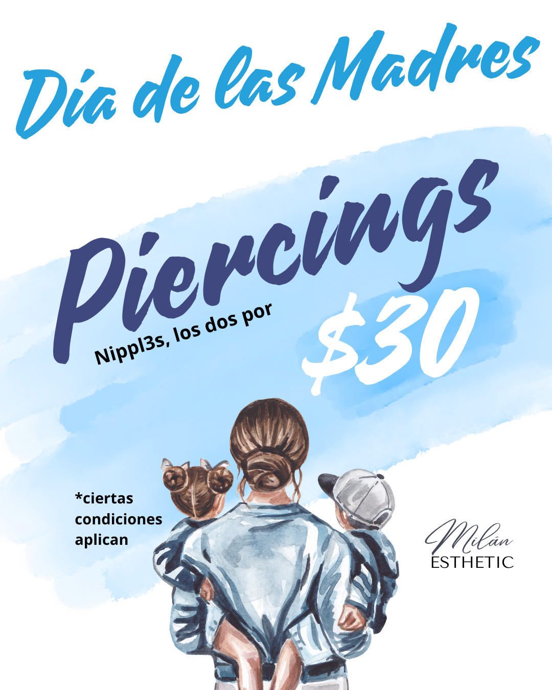 Piercings nippl
